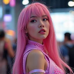 코스프레 인물 팬아트 작품
